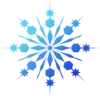 Snowflake Blue Clip Art