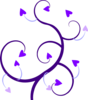 Purpleheartvine Clip Art