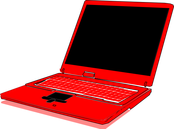 Red Computer Clip Art At Vector Clip Art Online Royalty