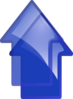 Blue Arrow Clip Art