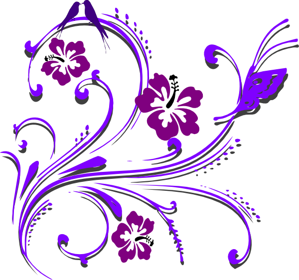 free butterfly and flower clipart - photo #42