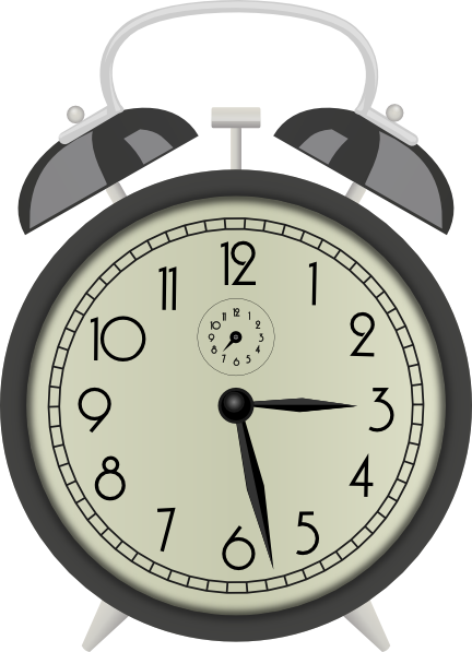 free animated alarm clock clipart - photo #23
