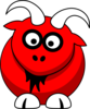 Redgoat Clip Art