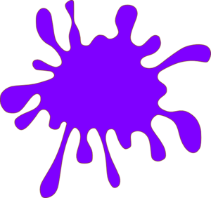 Purple Splat Clip Art at  - vector clip art online, royalty free &  public domain