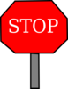 Stop Sign Clip Art