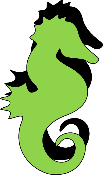 seahorse clip art - photo #25