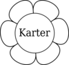 Karter Window Flower 1 Clip Art