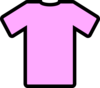 Pink Tee Shirt Clip Art