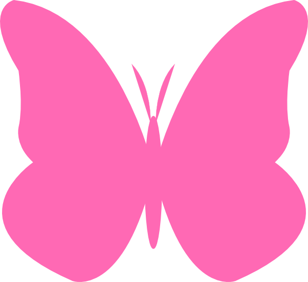 free red butterfly clip art - photo #45