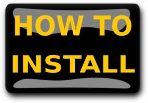 How To Install Black Clip Art