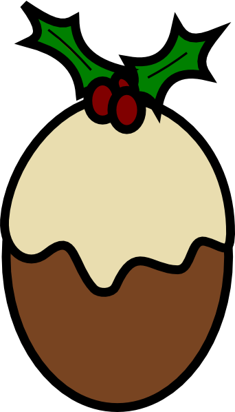 xmas pudding clipart - photo #9