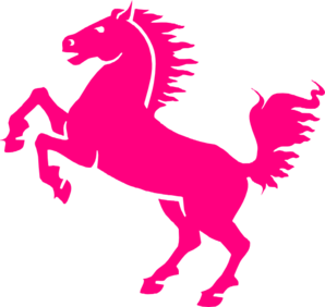 Pink Mustang Clip Art