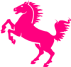 Pink Mustang Clip Art