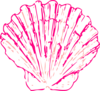 Pink Shell Clip Art
