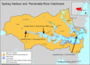 Sydney & Parramatta Catchment (modified From Nsw Gov Clip Art