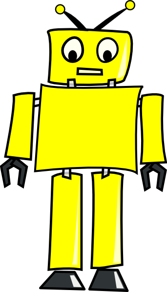 animated clipart robot - photo #7