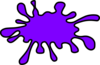 Black Outline Splat Clip Art