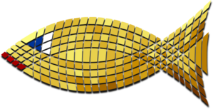 Tiled Gold Fish Clip Art