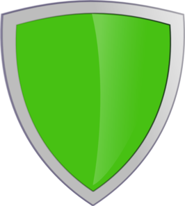 Green Shield No Whitebackround Clip Art