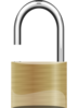 Open Padlock 2 Clip Art