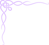 Lilac Swirl Clip Art