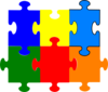 Jigsaw Puzzle 6 Pieces Clip Art