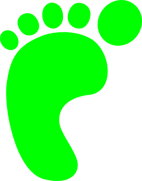 clipart of footprints - photo #27