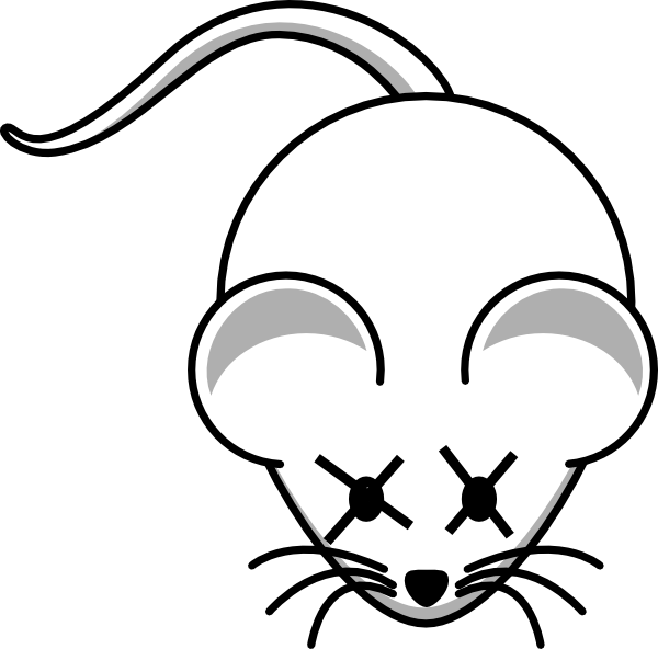 clip art dead mouse - photo #1