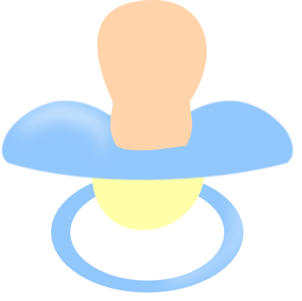 baby dummy clip art - photo #1