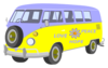 Love Peace And Hope Bus Clip Art