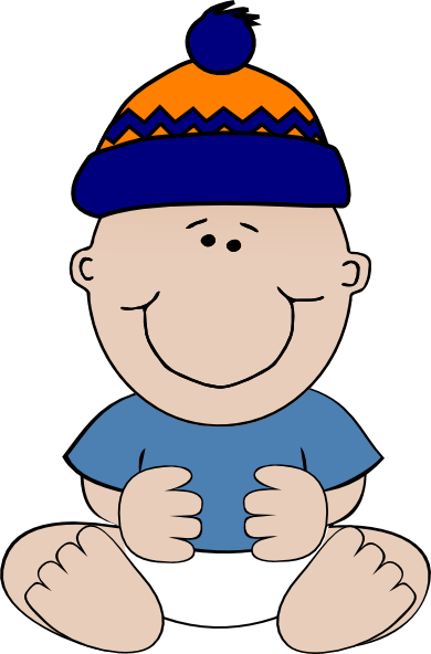 Boy In Winter Cap Clip Art at Clker.com - vector clip art online