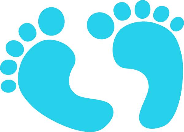 clipart of baby feet - photo #15