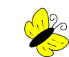 Yellow Butterfly Clip Art