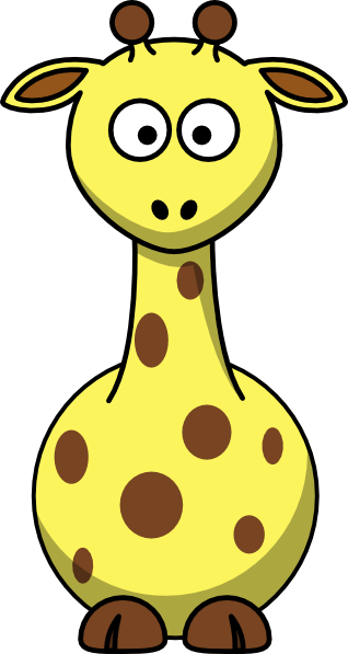 clipart cartoon giraffe - photo #48