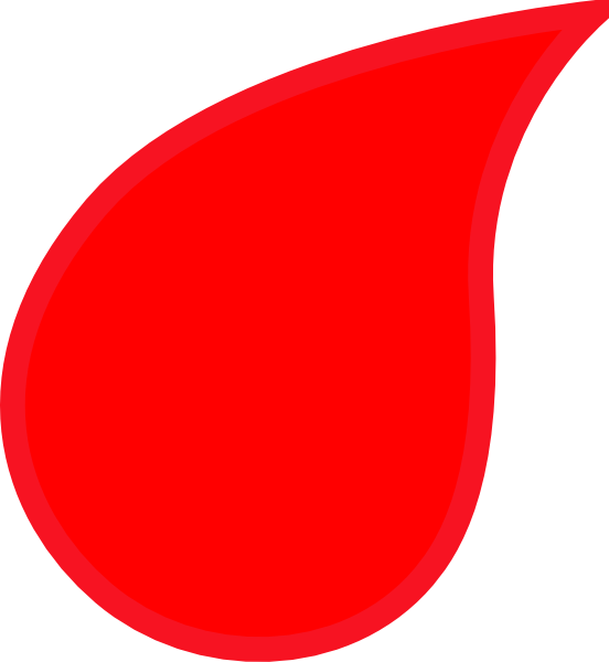 clipart of blood drop - photo #13