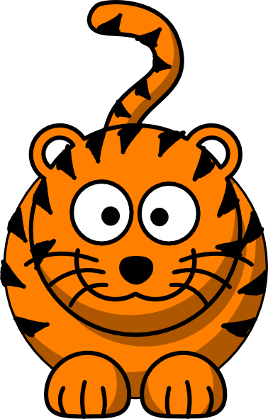 tiger clipart cute - photo #16