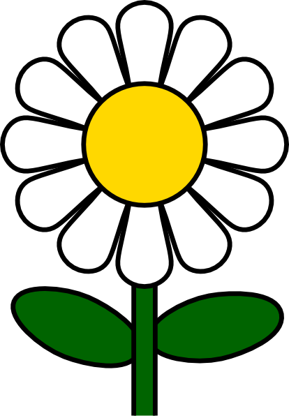 clip art free daisy flower - photo #8