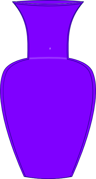 Purple Vase Clip Art at  - vector clip art online, royalty free &  public domain