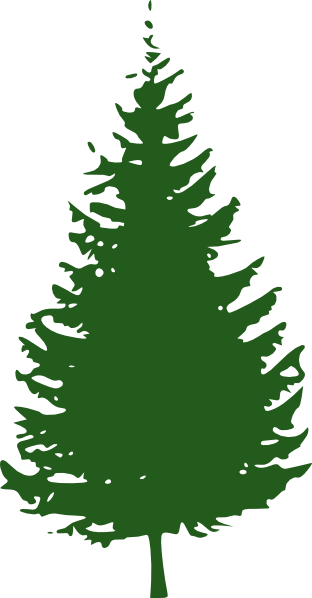 free clip art green tree - photo #24