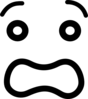 Worried Face Clip Art