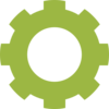 Gear Lime Cog Clip Art