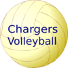 Chargers Volleyball  Clip Art