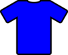 Blue Tshirt Clip Art