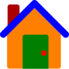 Colorfulhouse Clip Art