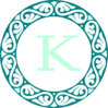 Monogram K Clip Art