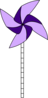 Purple Pinwheel Clip Art