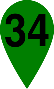 Green-pin1 Clip Art