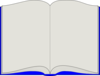 Blue Book Clip Art