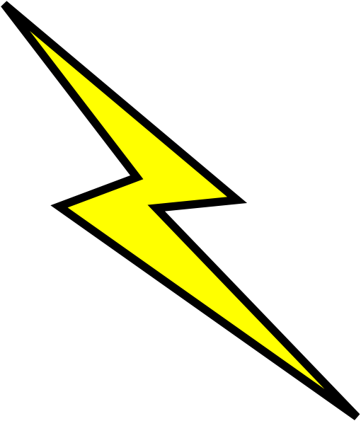 lightning clip art vector - photo #9