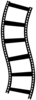 Film Strip One Clip Art